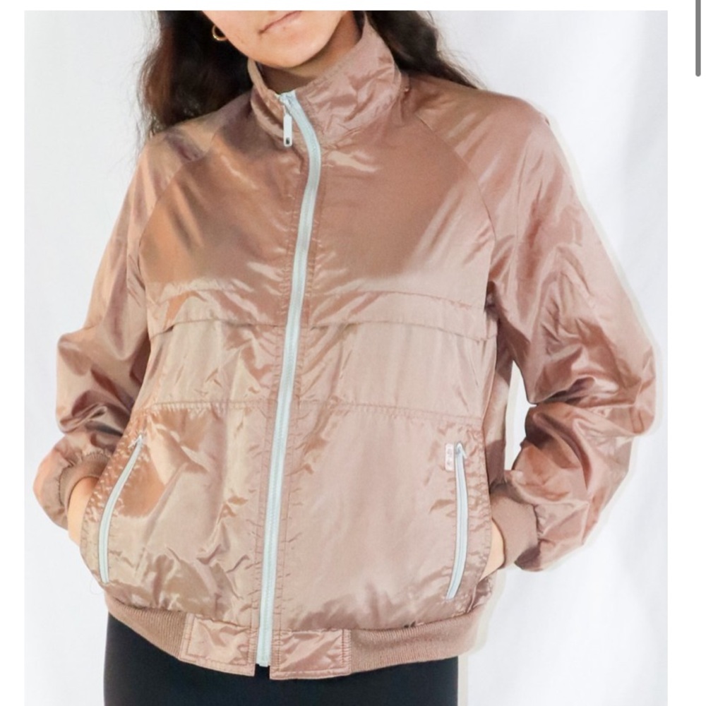 Vintage 90s Dior Sport Mauve Windbreaker Jacket